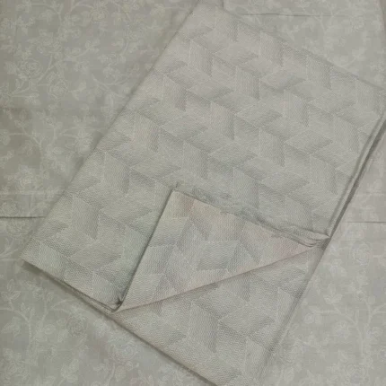 simple primium pure cotton bedsheet with two pillow cover