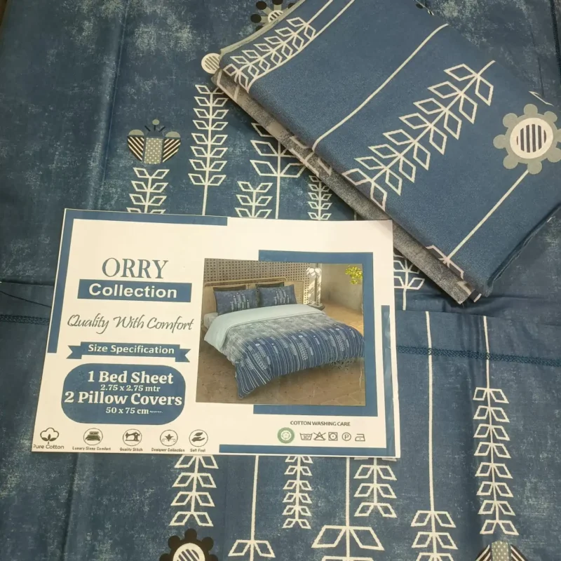pure cotton king size bedsheets