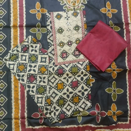 jaipuri inspire cotton unstitched suit