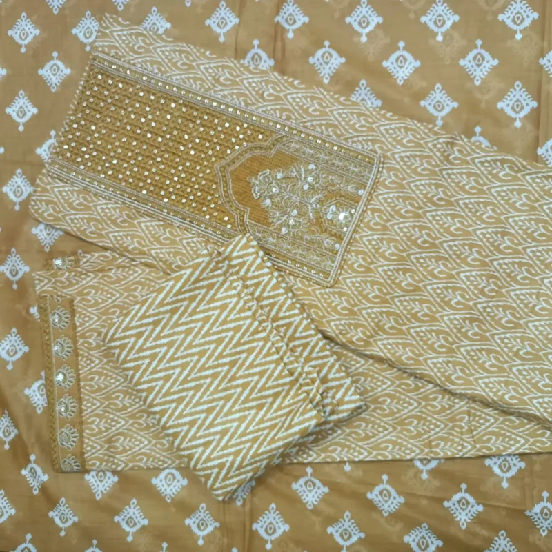 full lenght primium pure cotton suit