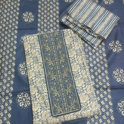 pure cotton unstitched suit