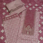 cotton premium unstitched suit set
