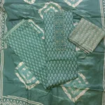 cotton suit with daman patti