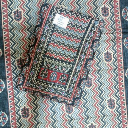 Premium cotton blend unstitched ethnic suit set for women